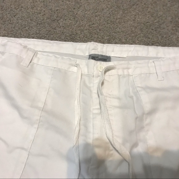 Grey's Anatomy Pants 24hoursalegreys Anatomy White Scrub Pant Mens